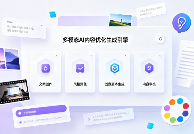 宜春市AI智能内容优化创新 多模态生成技术丰富数字内容创作生态