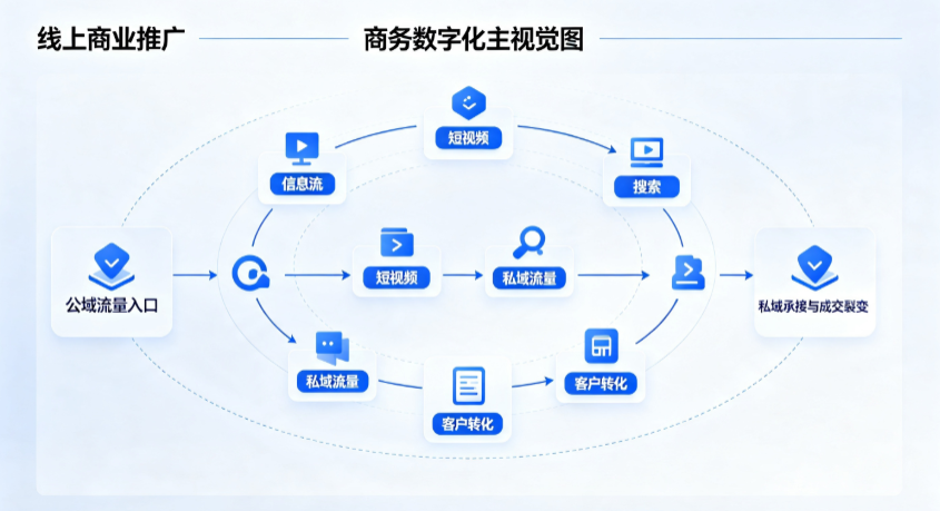 宜春市线上商业推广怎么做？全域流量闭环搭建与低成本转化实战指南